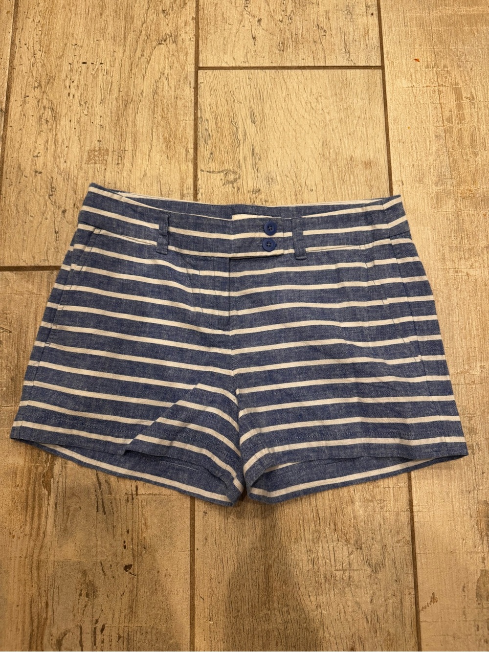 Striped Blue and White Vineyard Vines Shorts